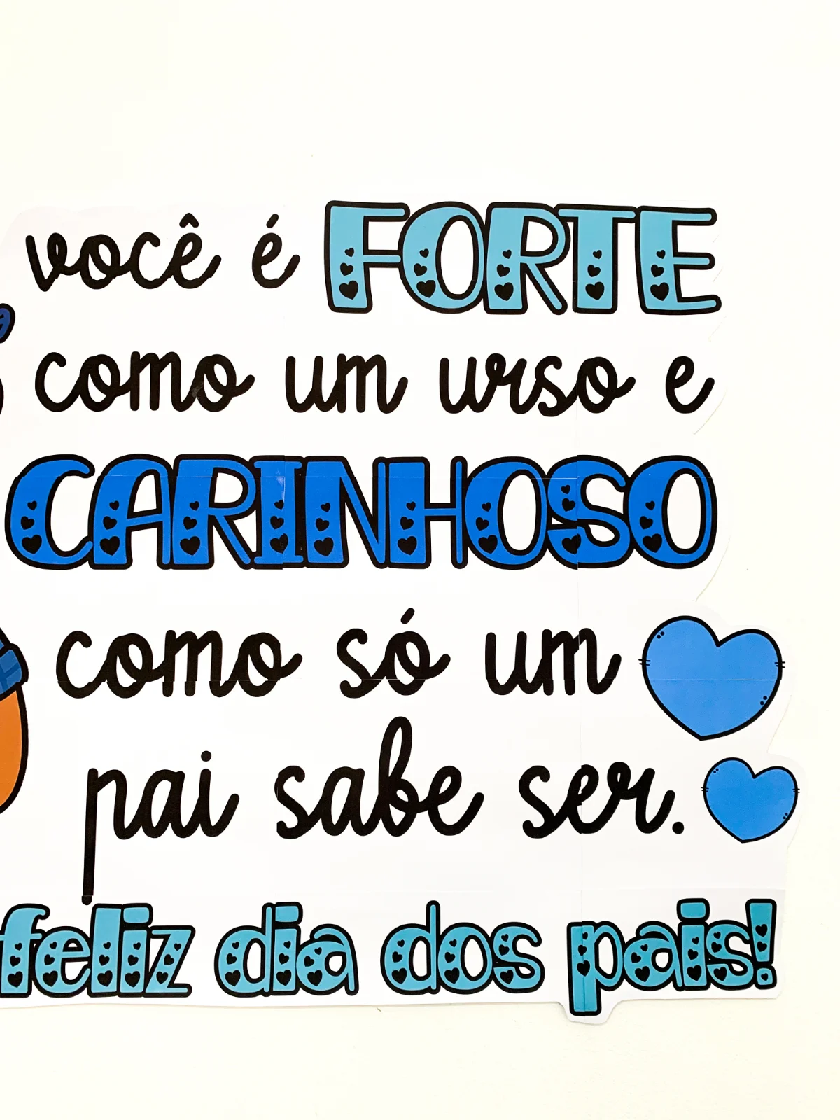 Painel Papai Urso – Uma Homenagem que Aquece o Coração — amostra 2: O Painel Papai Urso foi criado para transformar a…