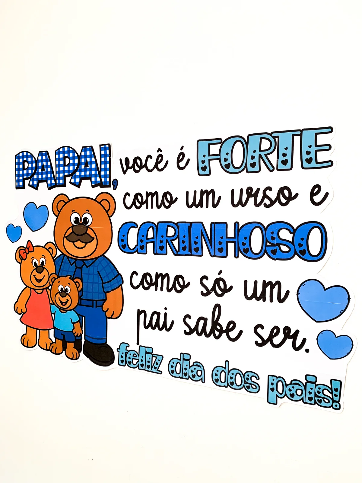 Painel Papai Urso – Uma Homenagem que Aquece o Coração — amostra 3: O Painel Papai Urso foi criado para transformar a…