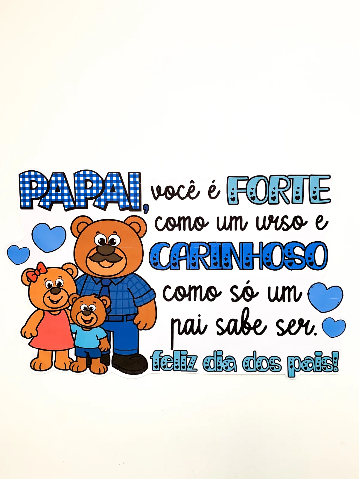 Painel Papai Urso – Uma Homenagem que Aquece o Coração — capa do material