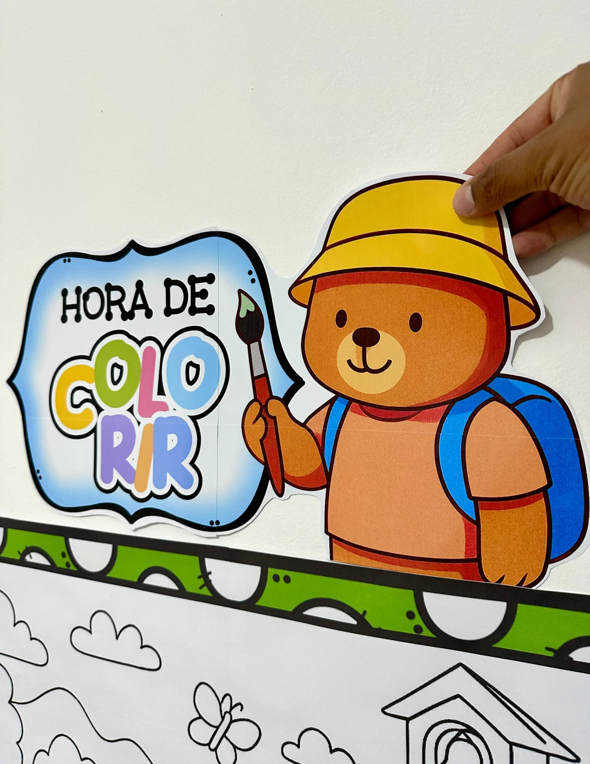 Painel para Pintura Coletiva – PDF para Imprimir — amostra 2: Sobre o Painel para Pintura Coletiva –