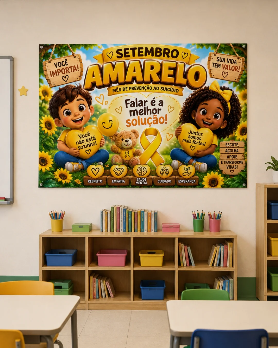PAINEL PEDAGÓGICO AMPLIADO - SETEMBRO AMARELO — capa do material