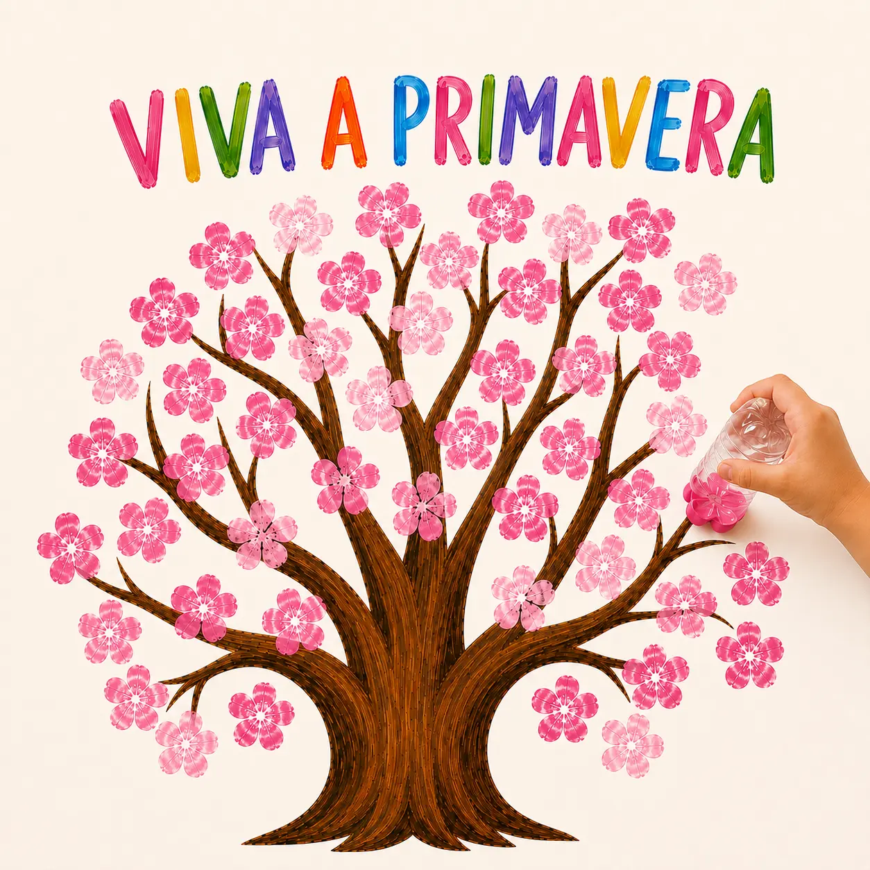 Painel Primavera- Árvore da Primavera - Educação Infantil — capa do material