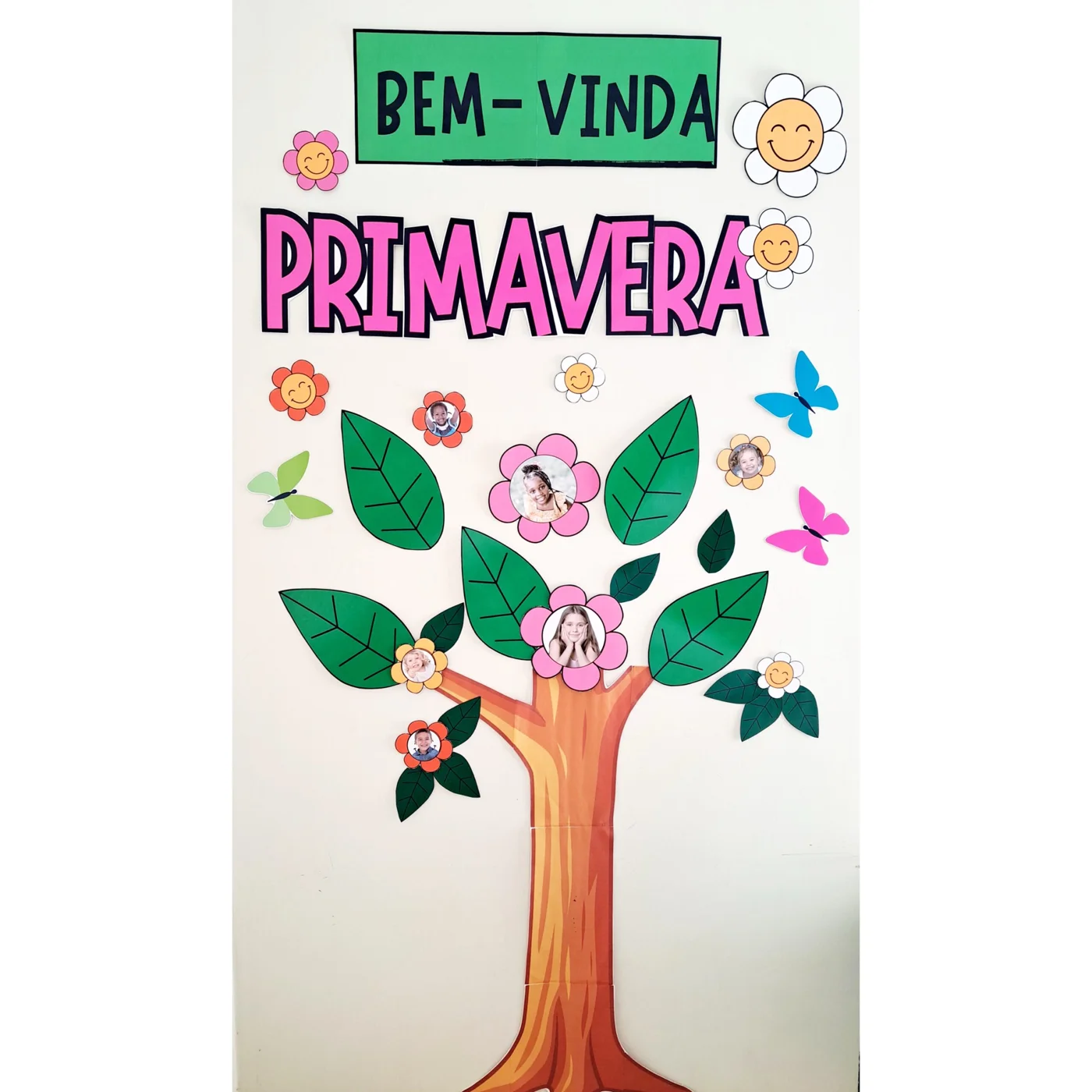 Painel primavera — amostra 1: Chegou a primavera