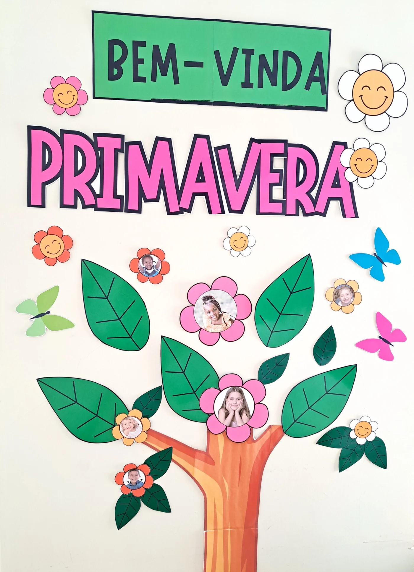 Painel primavera — amostra 2: Chegou a primavera