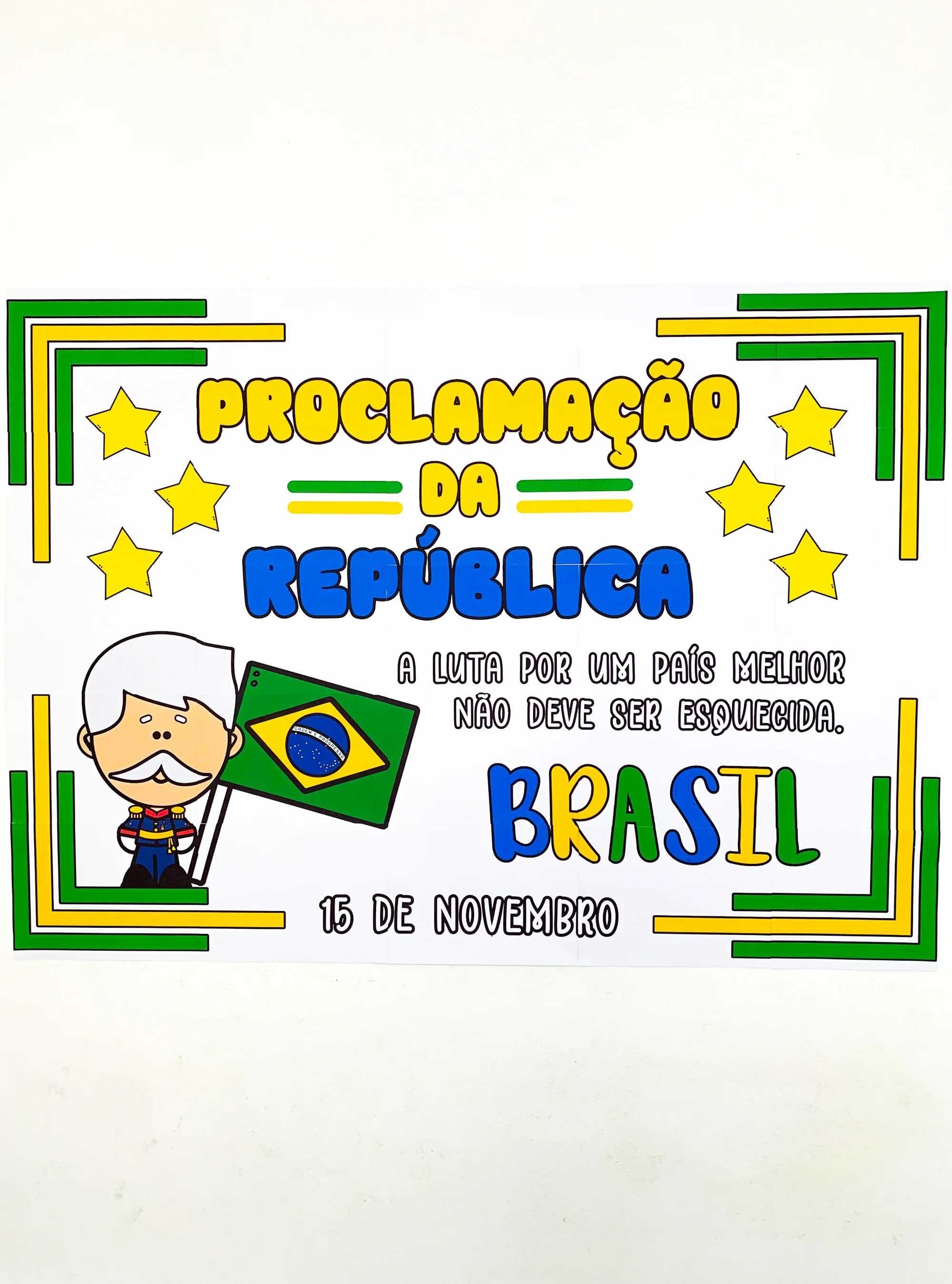 Painel Proclamação da República Educação Infantil — Alfabetização para Educação Infantil: Um painel educativo para…