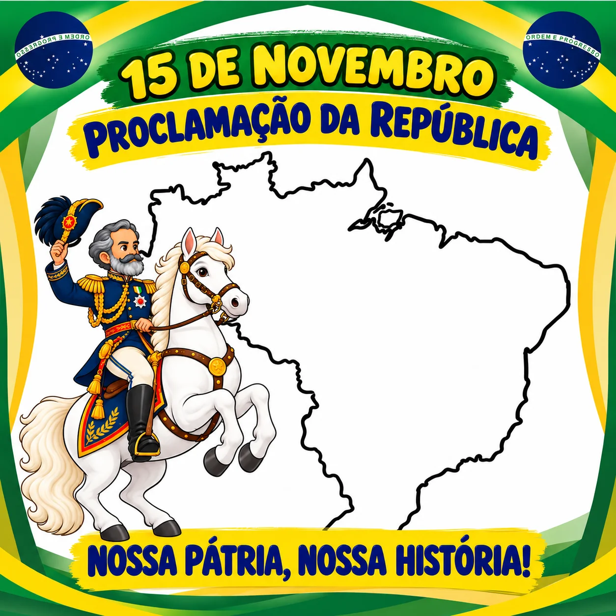 Painel proclamação da república - Educação infantil — amostra 2: Para quem é indicado Painel proclamação da república - Educação infantil — amostra 2: Para quem é indicado