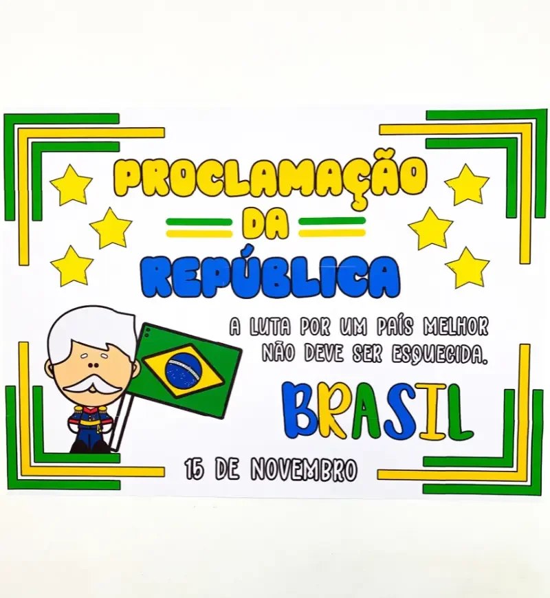 Painel Proclamação da República em PDF | 15 de Novembro — capa do material