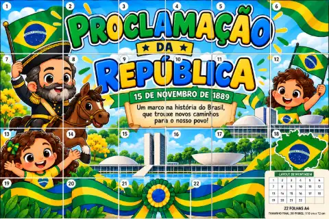Painel decorativo Proclamação da República PDF, 22 Páginas — amostra 1: O que é Painel decorativo Proclamação da República PDF, 22 Páginas — amostra 1: O que é