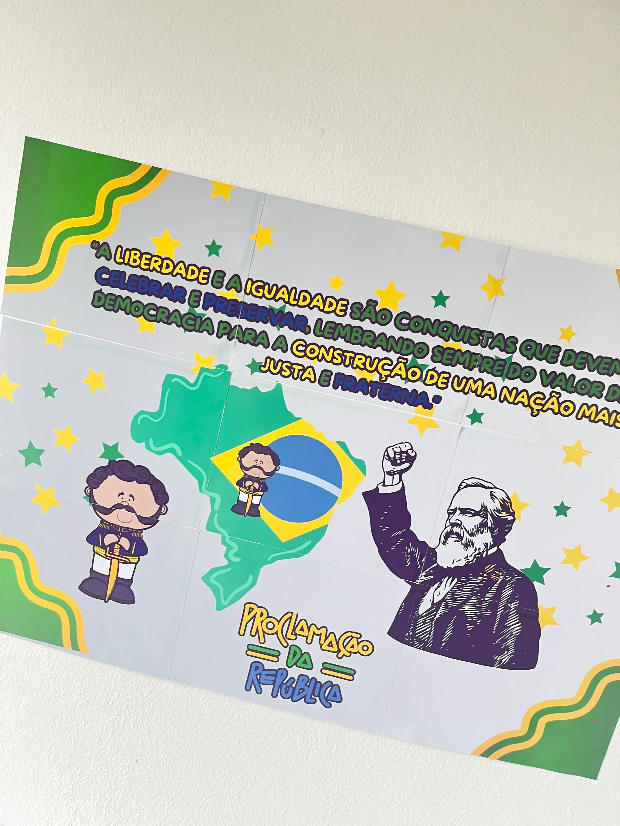 Painel Proclamação da Republica : Ensino Fundamental — amostra 1: Economize tempo com um material pronto.