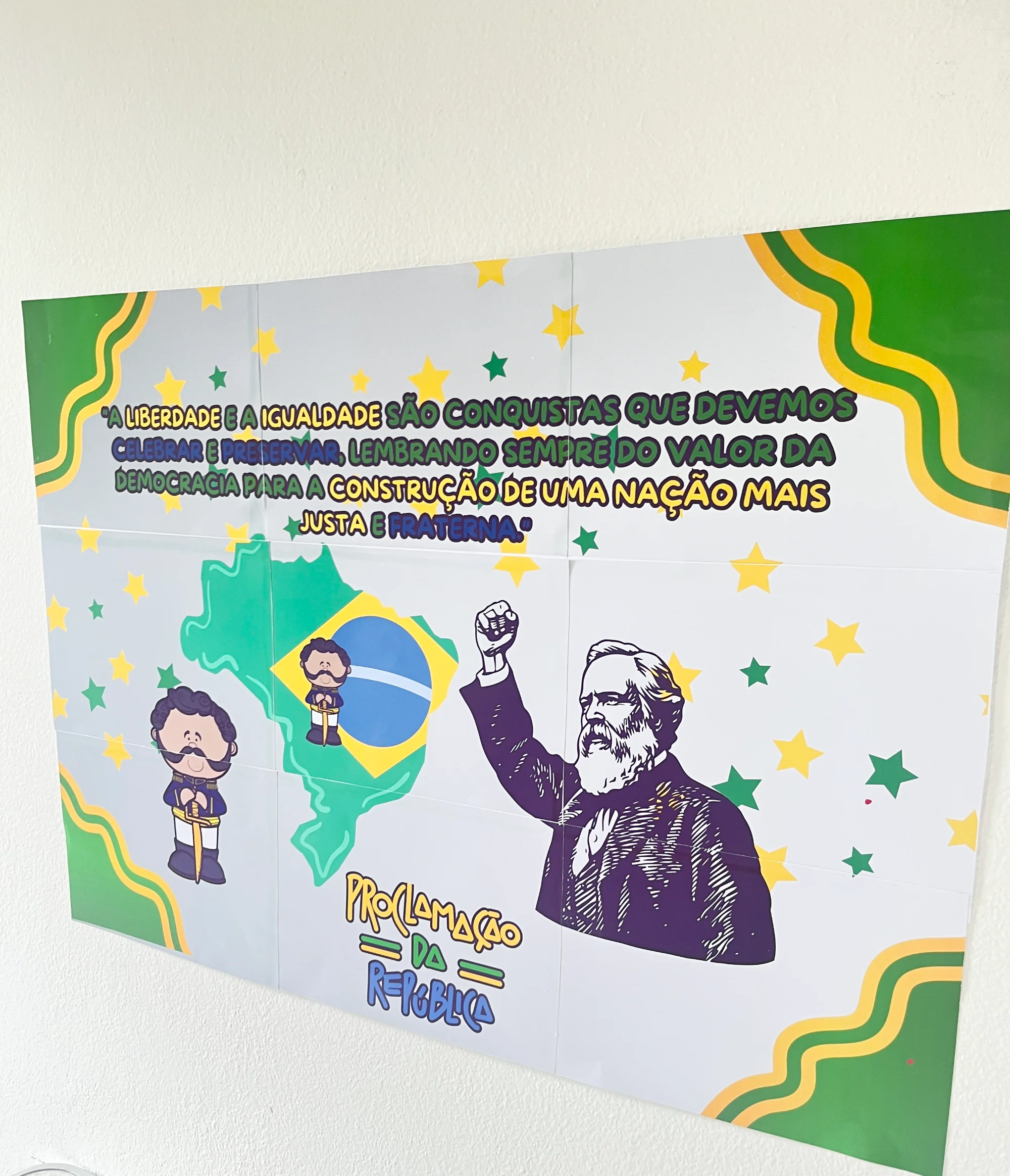 Painel Proclamação da Republica : Ensino Fundamental — amostra 4: Transforme sua sala de aula em um verdadeiro cenário de…