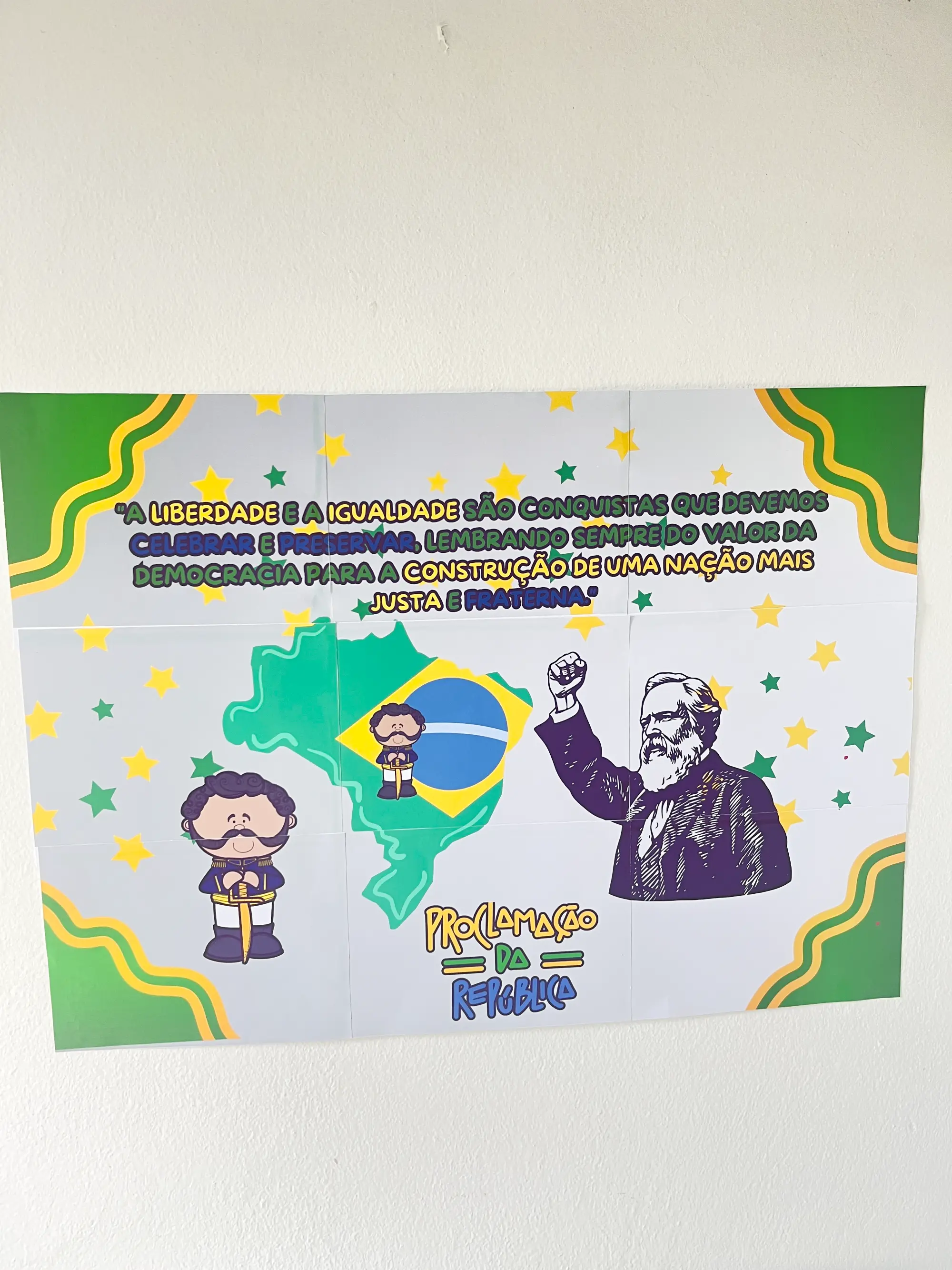 Painel Proclamação da Republica : Ensino Fundamental — amostra 5: Transforme sua sala de aula em um verdadeiro cenário de…