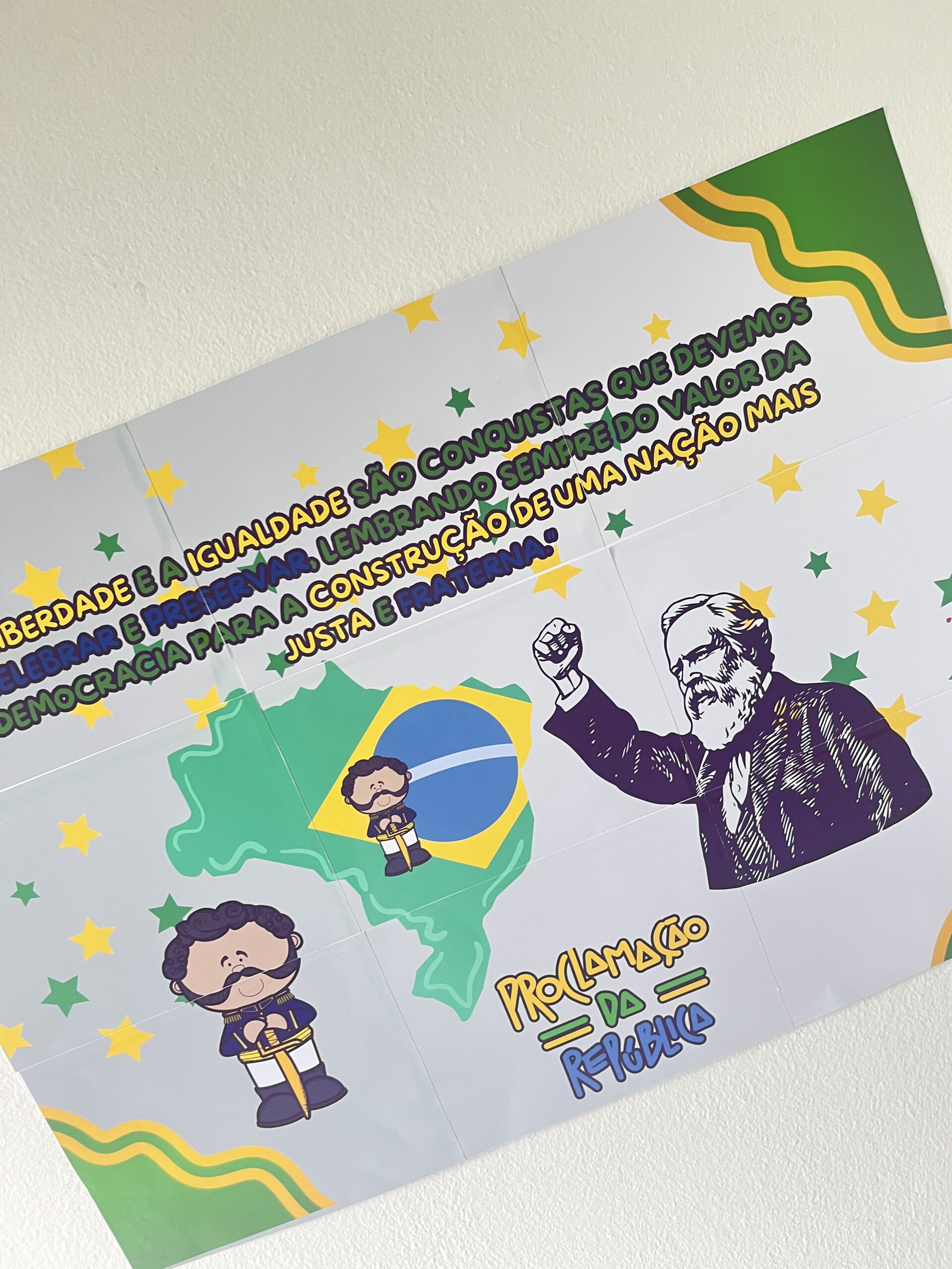 Painel proclamação da república – Material Pedagógico — amostra 1: Sobre o PAINEL PROCLAMAÇÃO DA REPÚBLICA