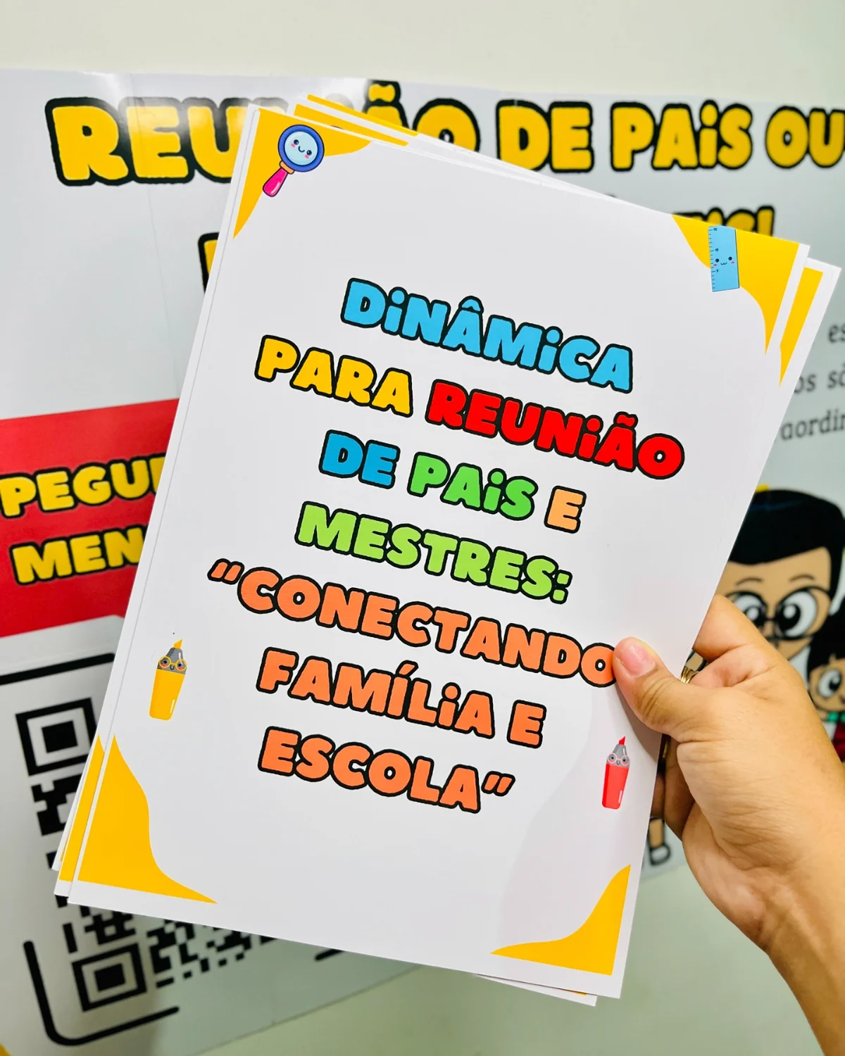 Painel reunião de pais ou responsáveis – Material Pedagógico — amostra 3: Este material foi criado para tornar suas… Painel reunião de pais ou responsáveis – Material Pedagógico — amostra 3: Este material foi criado para tornar suas…
