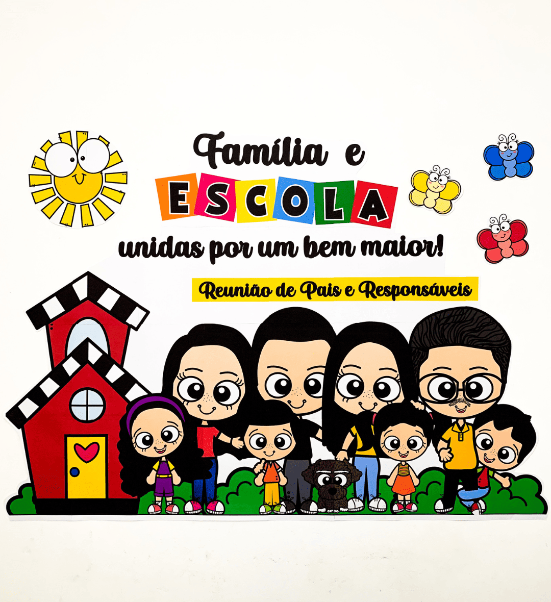 Painel Reunião de Pais para Educação Infantil e Anos Iniciais — Atividades para Educação Infantil: Prepare o ambiente para…