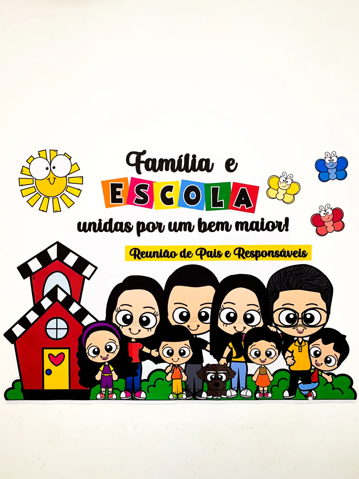 Painel Reunião de Pais para turmas de educação infantil — amostra 2: Painel Reunião de Pais para turmas da Educação… Painel Reunião de Pais para turmas de educação infantil — amostra 2: Painel Reunião de Pais para turmas da Educação…