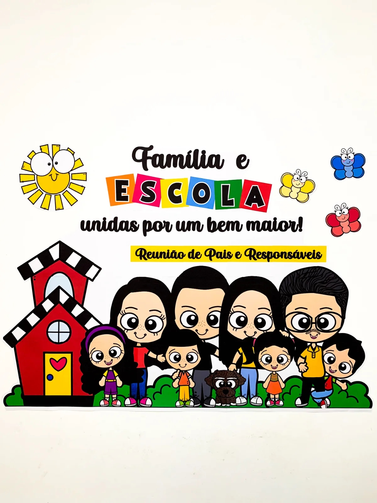 Painel Reunião de Pais para turmas de educação infantil — amostra 4: Painel Reunião de Pais para turmas da Educação… Painel Reunião de Pais para turmas de educação infantil — amostra 4: Painel Reunião de Pais para turmas da Educação…