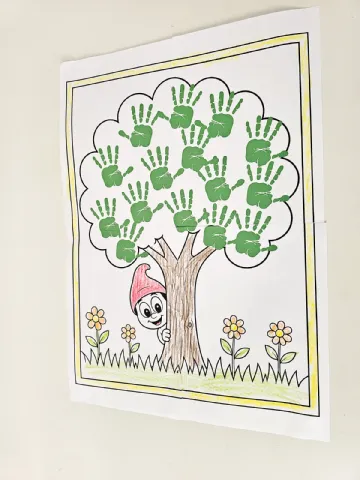 Painel Saci Carimbo Das Mãos – PDF para Imprimir — amostra 2: Prepare a turma para essa aula sobre a lenda do Saci