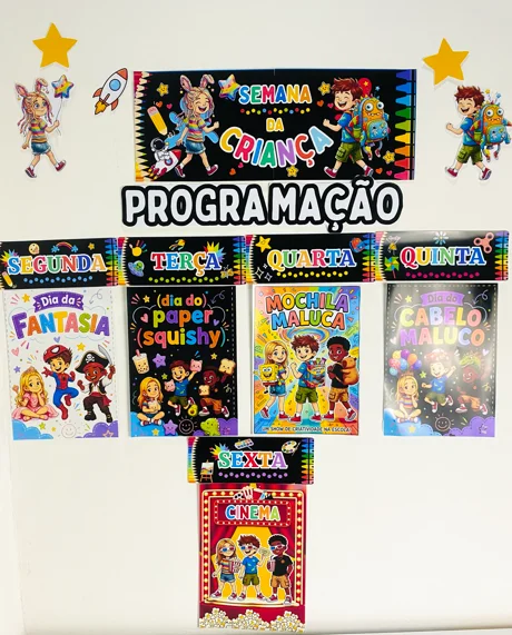Painel Semana da Criança – Decoração Escolar Lúdica e Divertida — amostra 1: 🎉 PAINEL SEMANA DA CRIANÇA Painel Semana da Criança – Decoração Escolar Lúdica e Divertida — amostra 1: 🎉 PAINEL SEMANA DA CRIANÇA