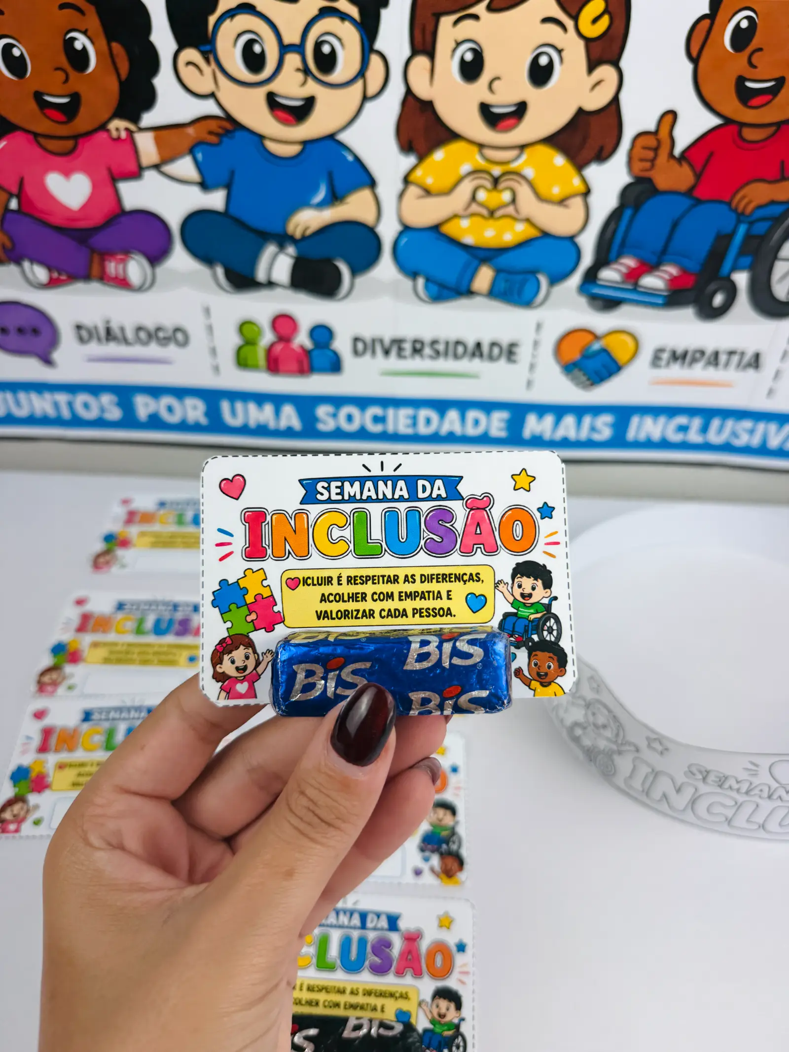 🌈 PAINEL SEMANA DA INCLUSÃO 💙 ANOS INICIAIS E INFANTIL — amostra 6: Um material lindo e completo para trabalhar a Semana…