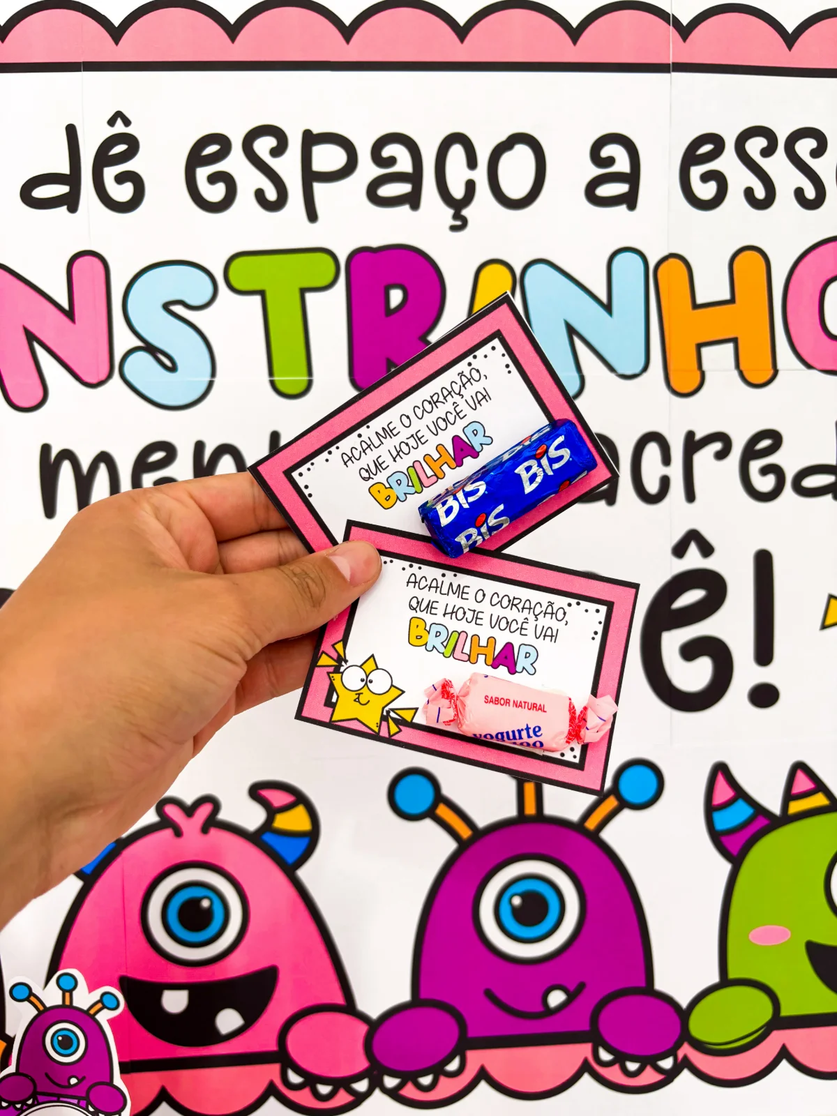 Painel Semana de Provas - Monstrinhos – PDF para Imprimir — amostra 2: Sobre o Painel Semana de Provas - Monstrinhos