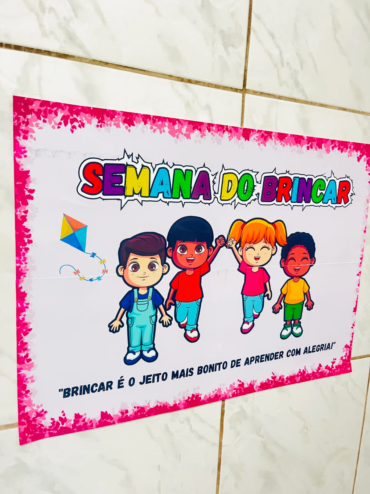 Painel semana do brincar – Material Pedagógico — amostra 5: Transforme sua escola em um espaço de magia, criatividade e…
