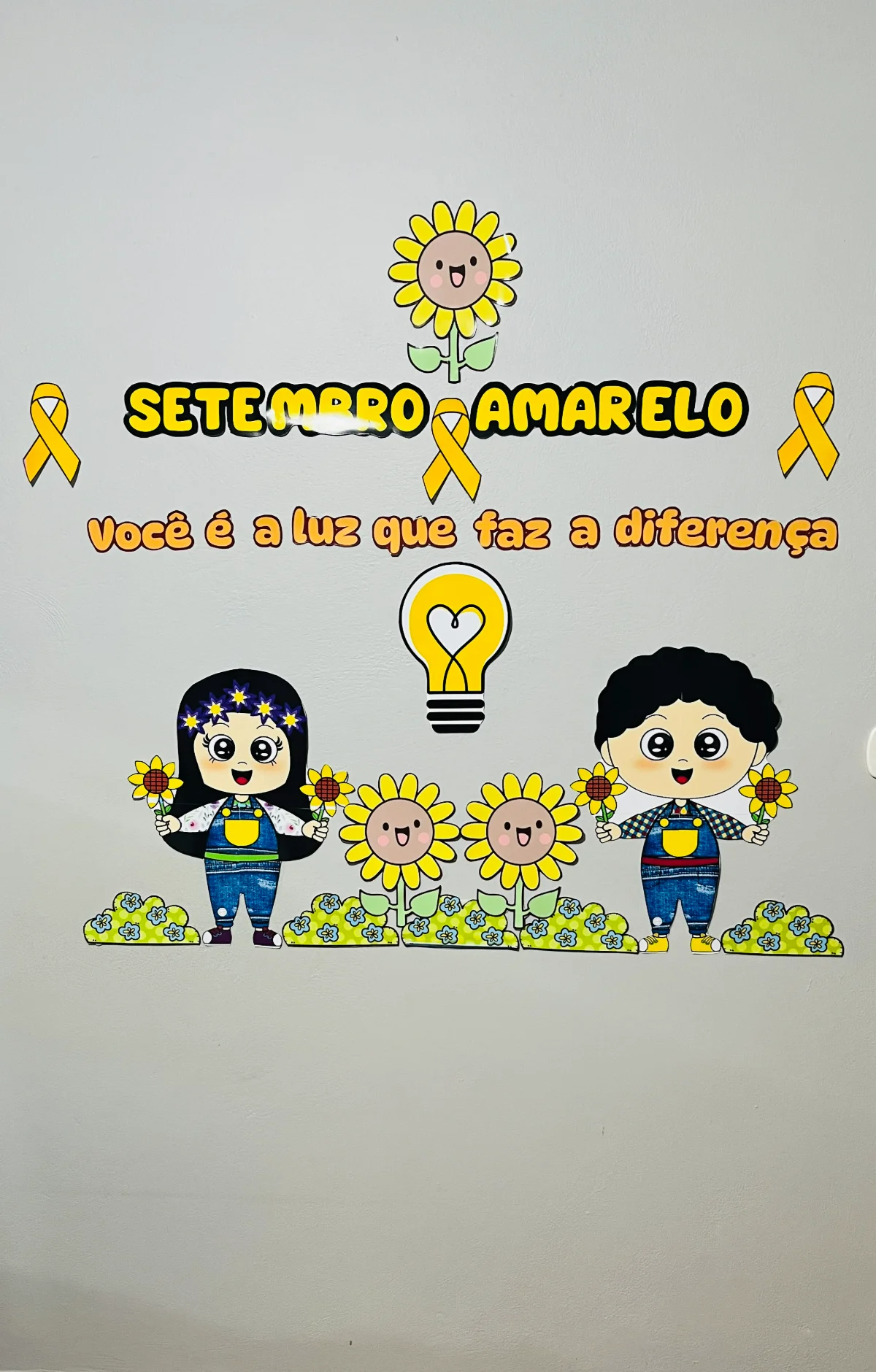 Painel Setembro Amarelo – PDF para Imprimir — Alfabetização para Educação Infantil: Leve para a sala de aula um recurso…
