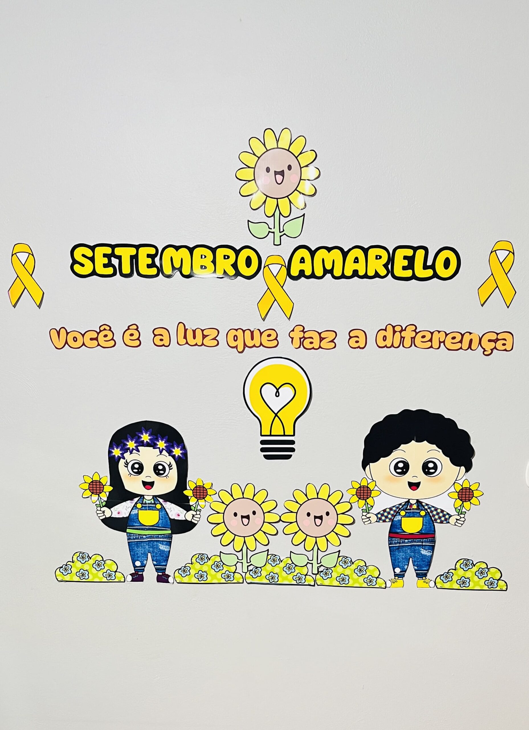 Painel setembro amarelo - você não está sozinho – PDF para Imprimir — capa do material