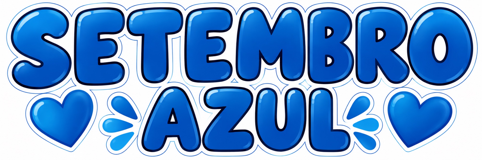 Painel Setembro Azul Pegue e Monte | Libras e Inclusão Escolar — amostra 6: Painel Setembro Azul para imprimir e montar