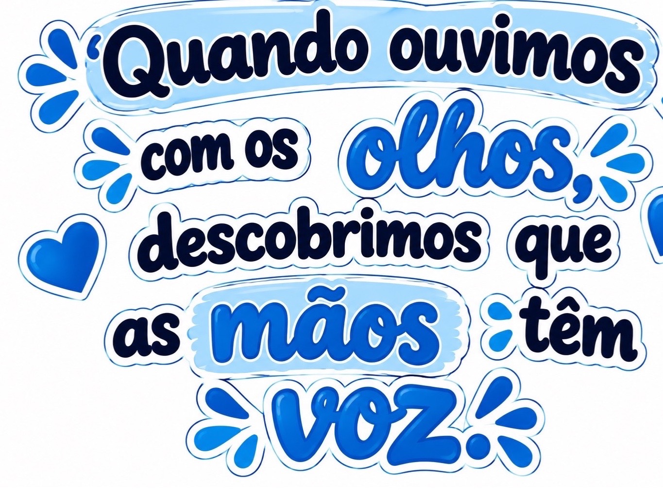 Painel Setembro Azul Pegue e Monte | Libras e Inclusão Escolar — amostra 7: Painel Setembro Azul para imprimir e montar