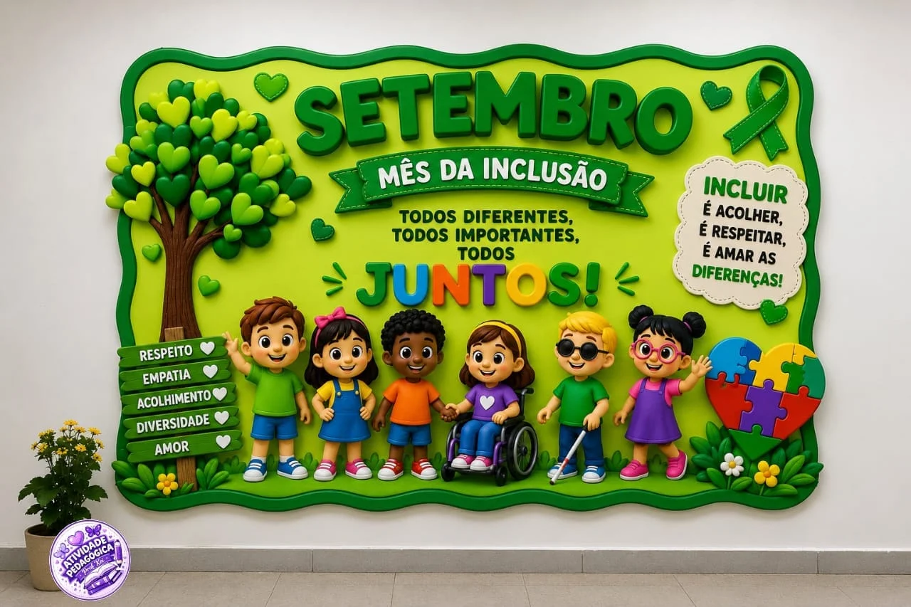 Painel Setembro – Mês da Inclusão — capa do material