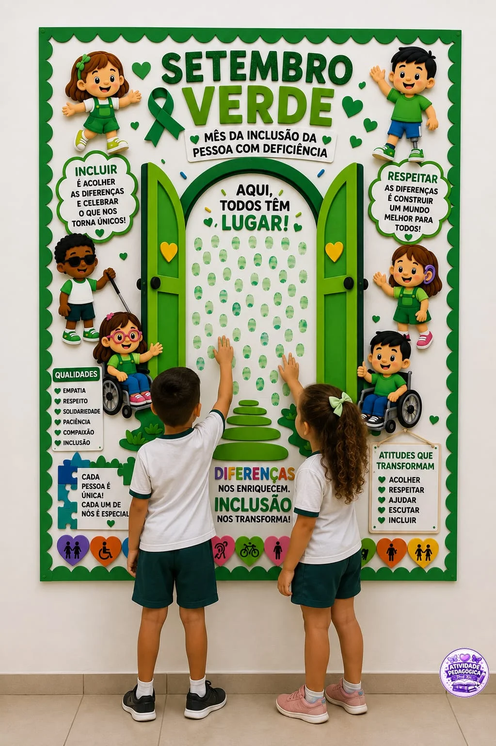 PAINEL SETEMBRO VERDE – INCLUSÃO 💚 — capa do material