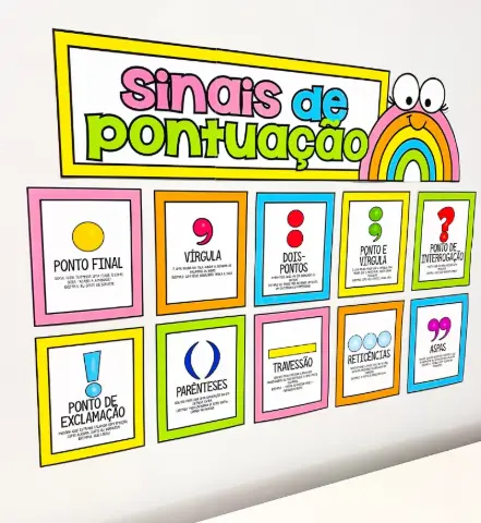 Painel Sinais de Pontuação | PDF Língua Portuguesa 3° ao 5° — capa do material