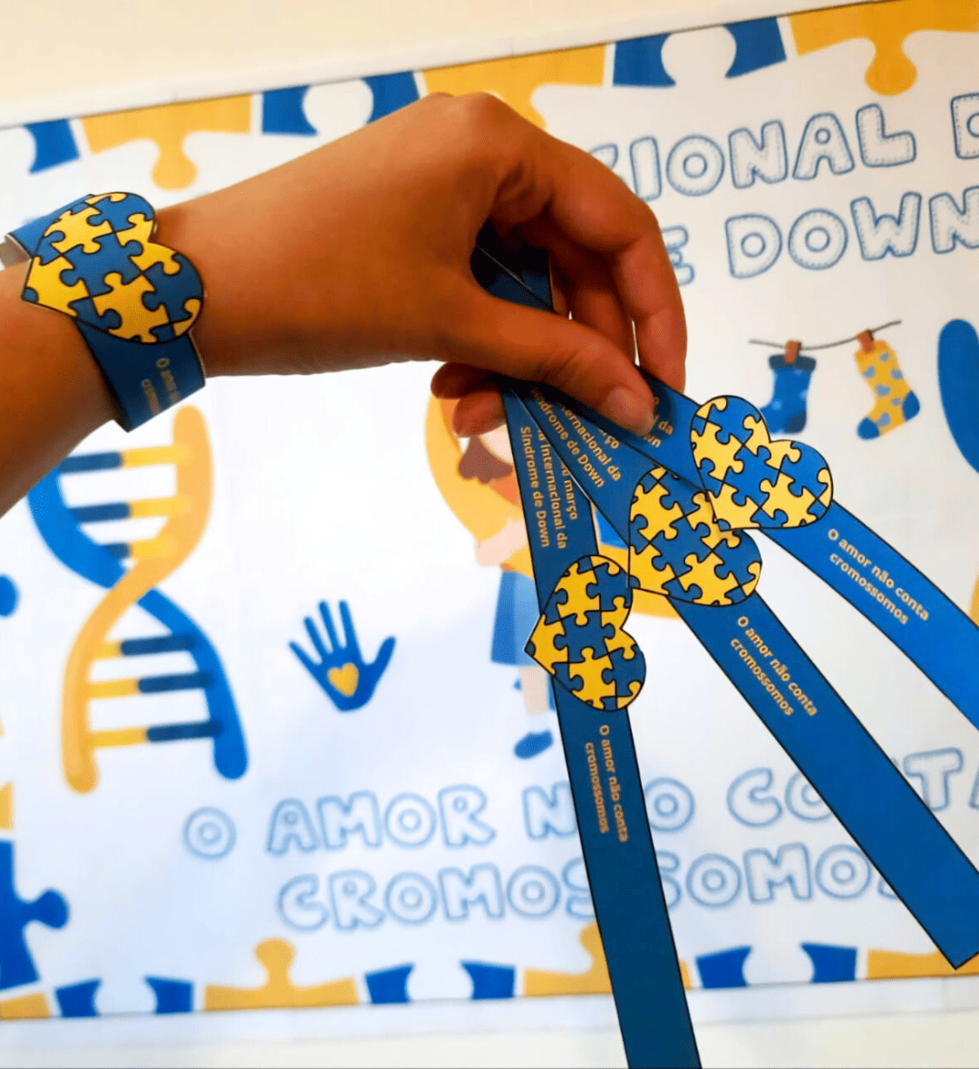 Painel Síndrome de Down: Dia Internacional e Conscientização — amostra 5: Prepare uma ação de conscientização com painel…