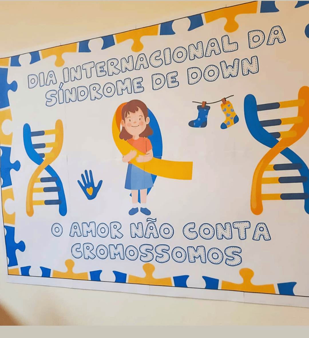 Painel Síndrome de Down: Dia Internacional e Conscientização — Atividades para Educação Infantil: Prepare uma ação de…