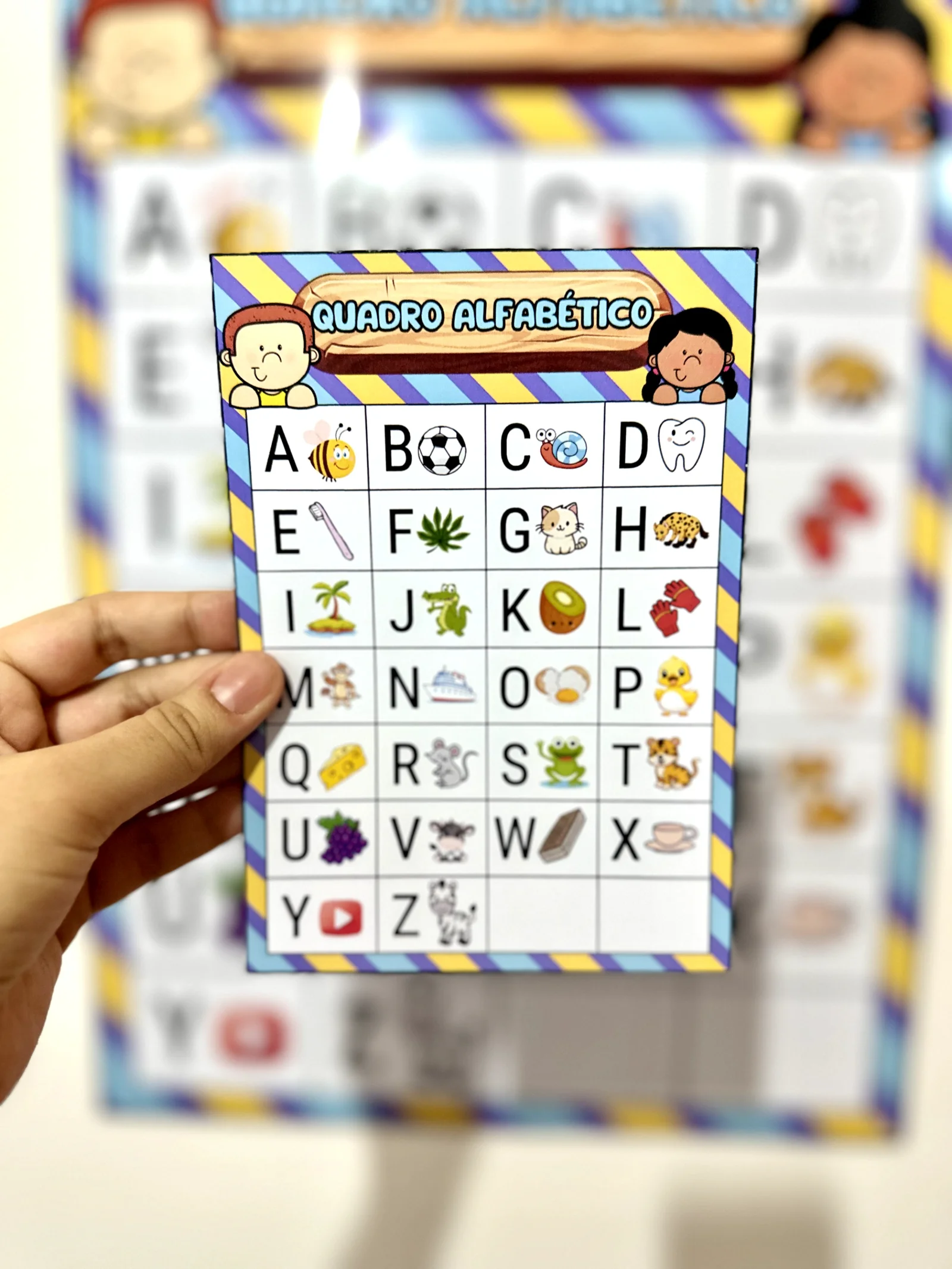 Painel Vogais | Educação Infantil e Alfabetização — capa do material