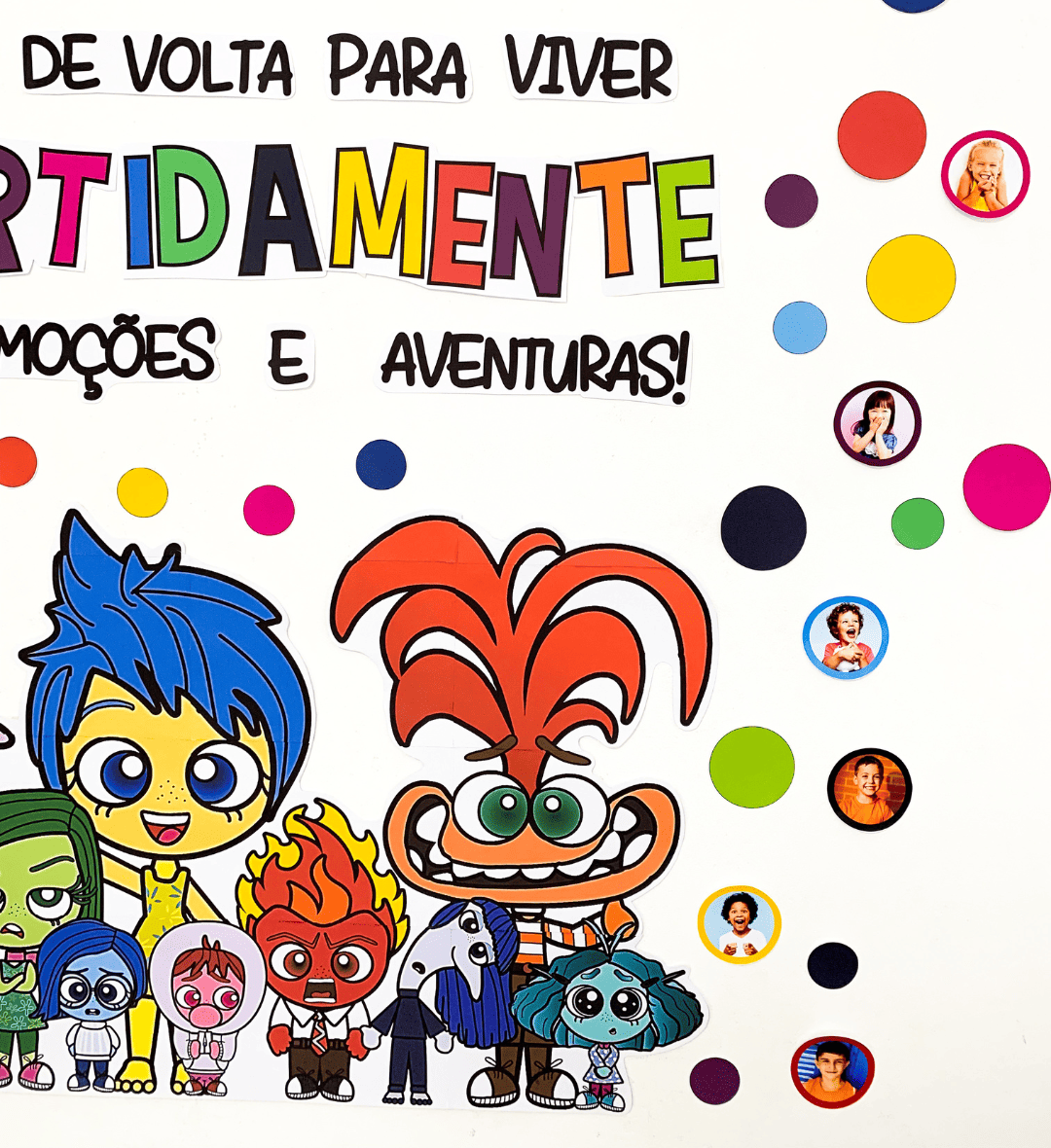 Painel Volta às Aulas Divertidamente em PDF para Imprimir — amostra 2: O que vem no material