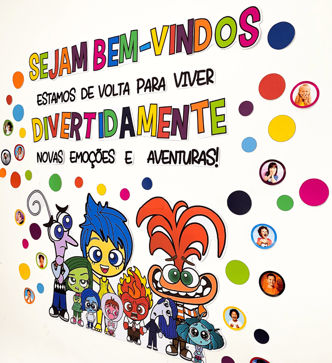 Painel Volta às Aulas Divertidamente em PDF para Imprimir — amostra 3: Como usar em sala de aula