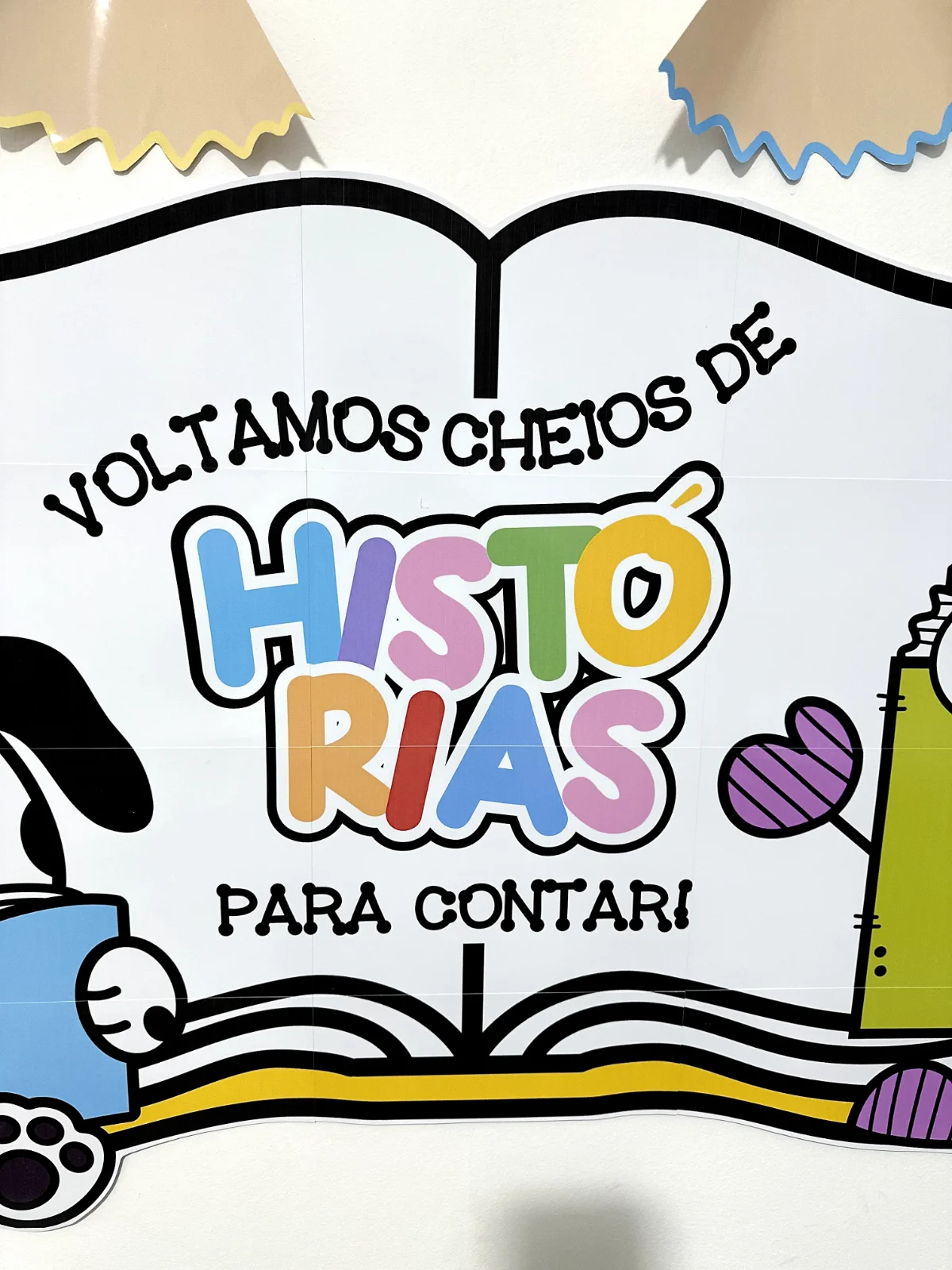 Painel volta as aulas - Hora da Leitura – PDF para Imprimir — amostra 3: Formato e entrega