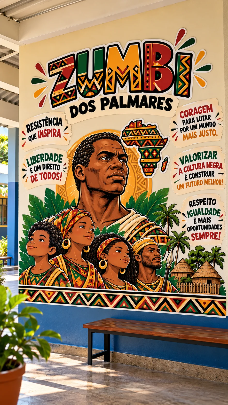 Painel Zumbi dos Palmares para Escola | Mural Educativo — amostra 1: PAINEL ZUMBI DOS PALMARES – RESISTÊNCIA, LIBERDADE E… Painel Zumbi dos Palmares para Escola | Mural Educativo — amostra 1: PAINEL ZUMBI DOS PALMARES – RESISTÊNCIA, LIBERDADE E…