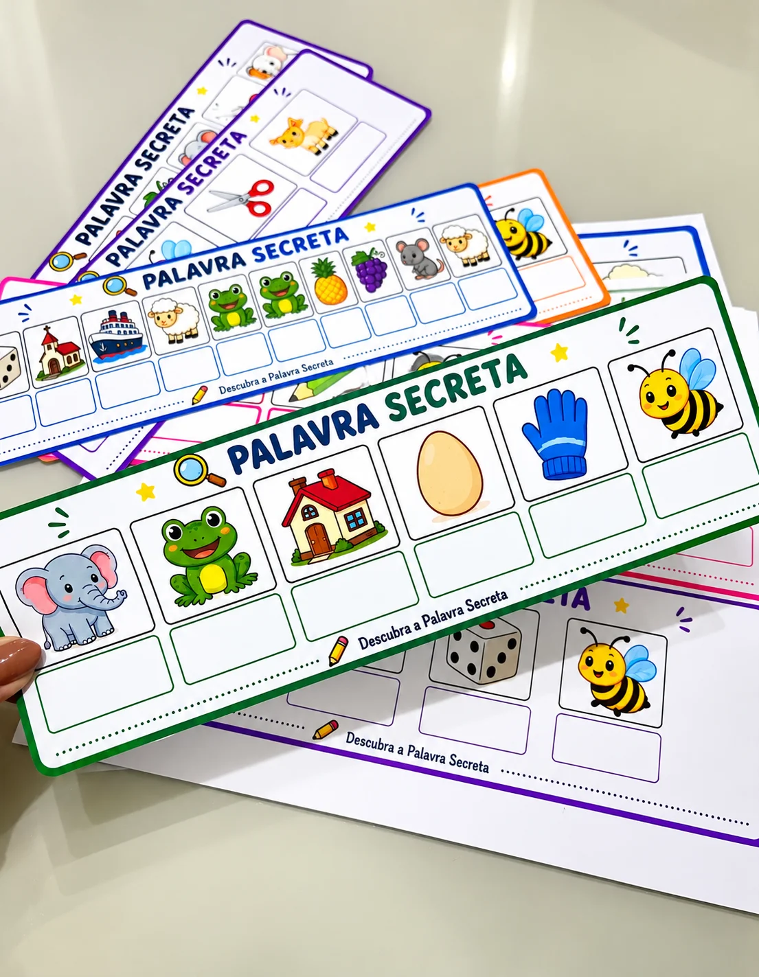 Palavra Secreta – Jogo de Alfabetização Divertida — capa do material