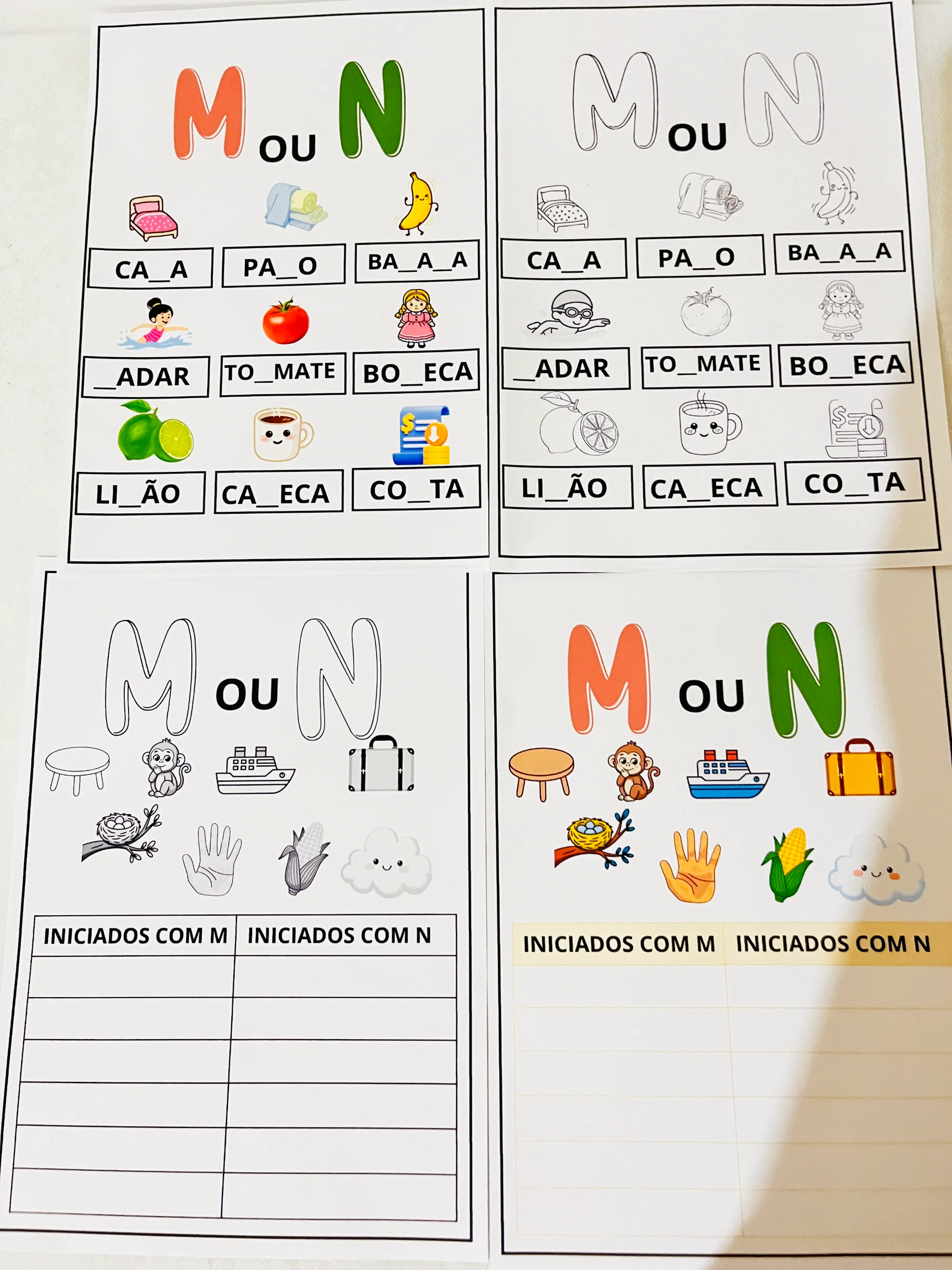 PALAVRAS COM M OU N - ALFABETIZAÇÃO - ORTOGRAFIA — amostra 1: O recurso Palavras com M ou N foi desenvolvido para ajudar os…