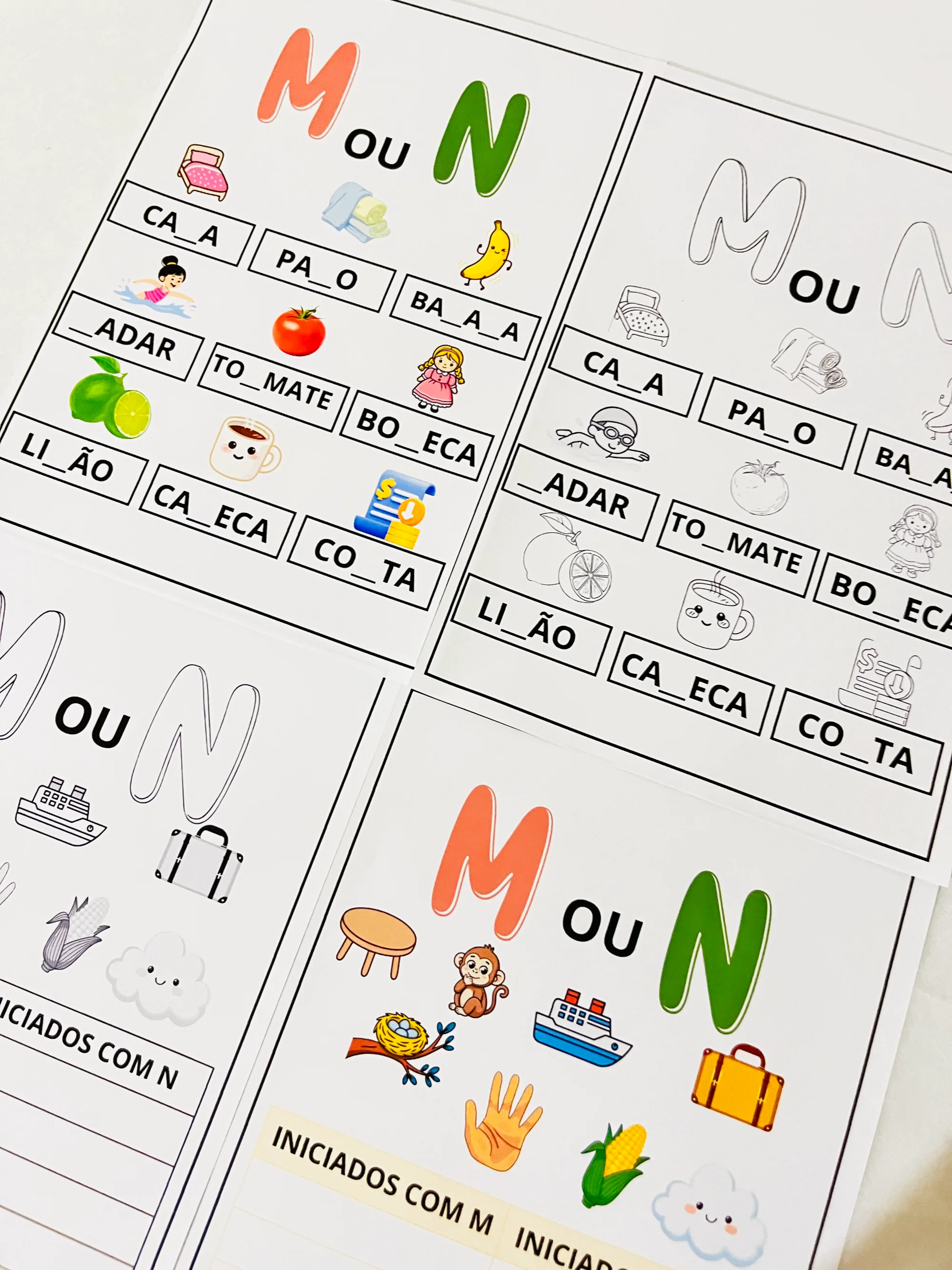 PALAVRAS COM M OU N - ALFABETIZAÇÃO - ORTOGRAFIA — amostra 2: O recurso Palavras com M ou N foi desenvolvido para ajudar os…