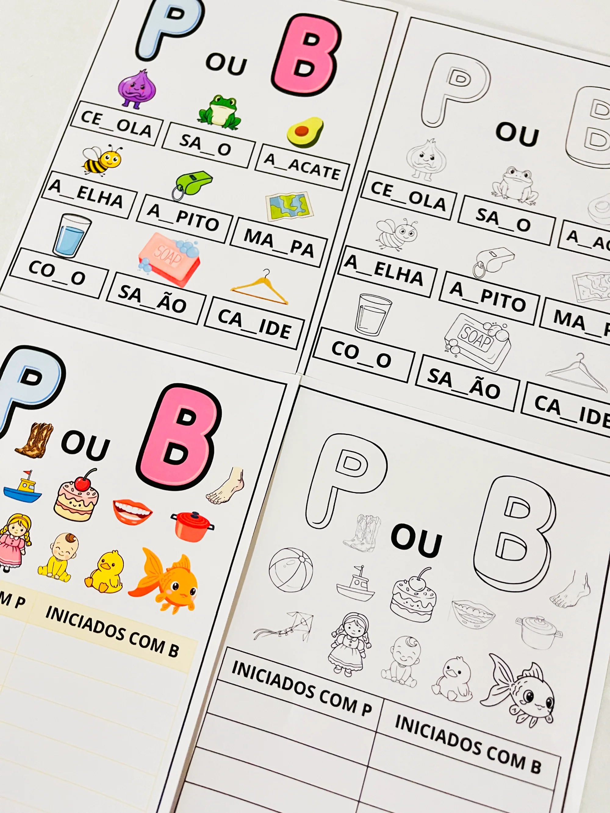 PALAVRAS COM P OU B- ALFABETIZAÇÃO ORTOGRAFIA — amostra 1: A troca entre P e B pode aparecer durante o processo de… PALAVRAS COM P OU B- ALFABETIZAÇÃO ORTOGRAFIA — amostra 1: A troca entre P e B pode aparecer durante o processo de…