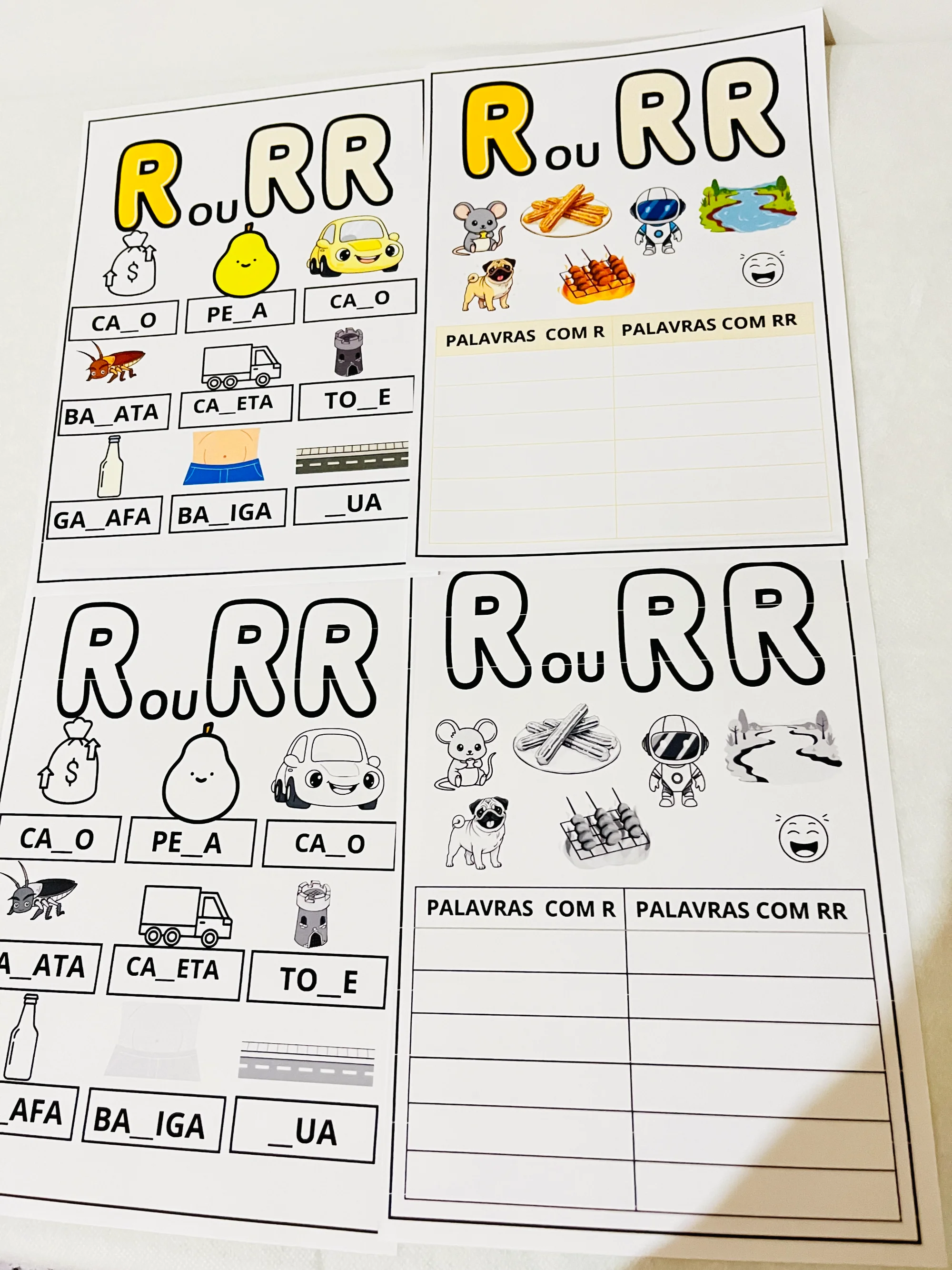 PALAVRAS COM R OU RR- ALFABETIZAÇÃO ORTOGRAFIA — amostra 3: O recurso Palavras com R ou RR foi desenvolvido para ajudar os…