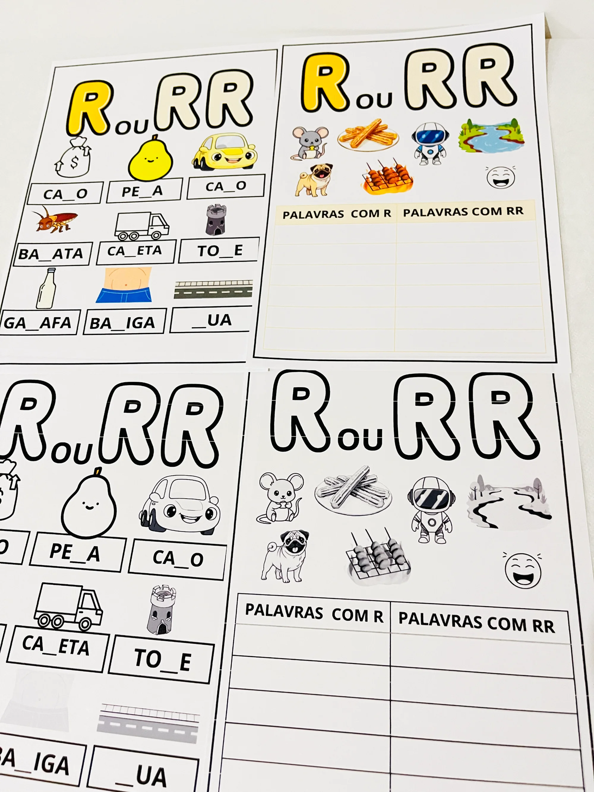 PALAVRAS COM R OU RR- ALFABETIZAÇÃO ORTOGRAFIA — amostra 5: O recurso Palavras com R ou RR foi desenvolvido para ajudar os…