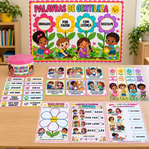 Palavras de Gentileza - Painel Decorativo — amostra 1: 🌼 O que você recebe