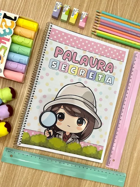 Palavras Misteriosas: 28 Páginas de Alfabetização — amostra 7: 28 páginas para seguir pistas numéricas, descobrir palavras…
