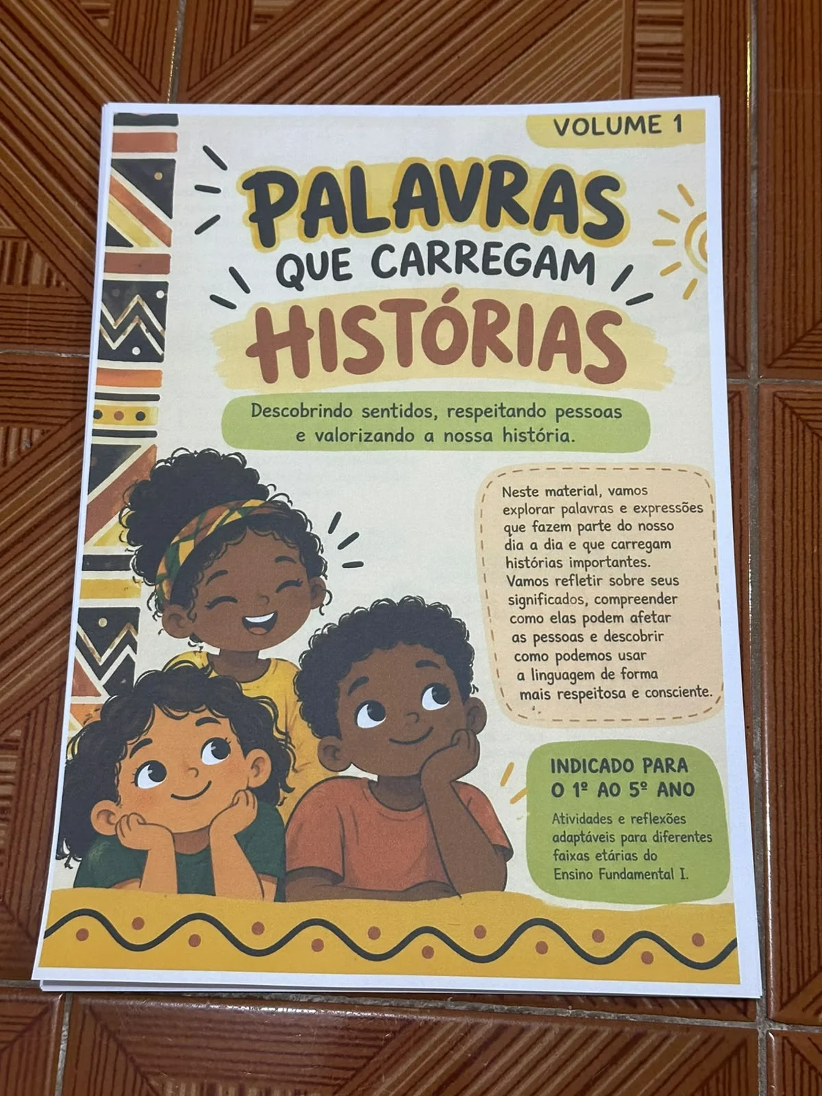 Palavras que Carregam Histórias | Educação Antirracista Vol. 1 — amostra 4: Atividade de educação antirracista para 1º ao…