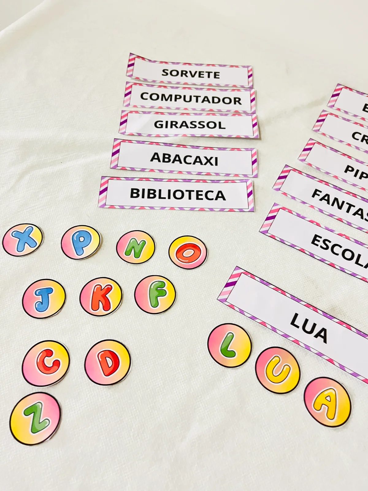 Palavras Sopradas – Palavras Simples e Complexas — amostra 2: Transforme a alfabetização em uma experiência divertida,…