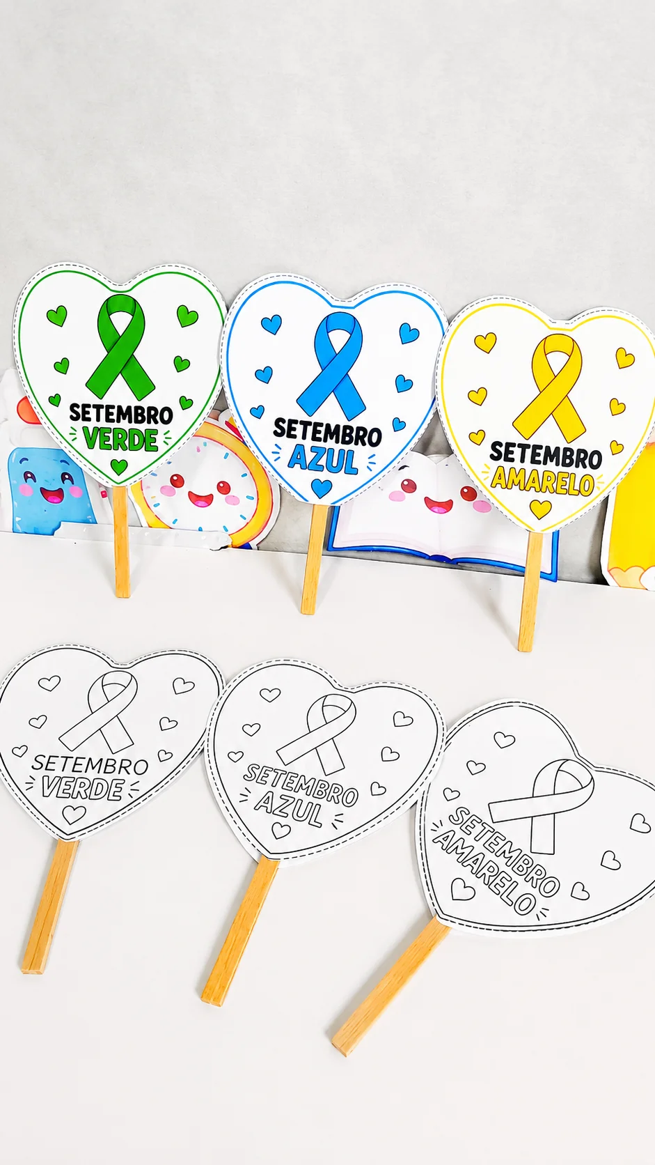 Palitinhos da Conscientização – Setembro Azul, Verde e Amarelo — amostra 4: Uma proposta encantadora para atividades… Palitinhos da Conscientização – Setembro Azul, Verde e Amarelo — amostra 4: Uma proposta encantadora para atividades…